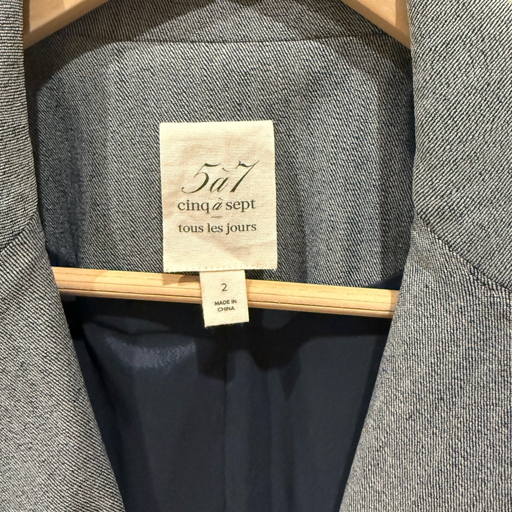 Cinq a Sept Suit Set: Louisa Blazer and Laurie Jeans - Picture 3 of 13